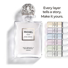 Load image into Gallery viewer, Michel - Gold Bergamot & Vetiver Royale Parfum WITH 6 Piece Layering Kit