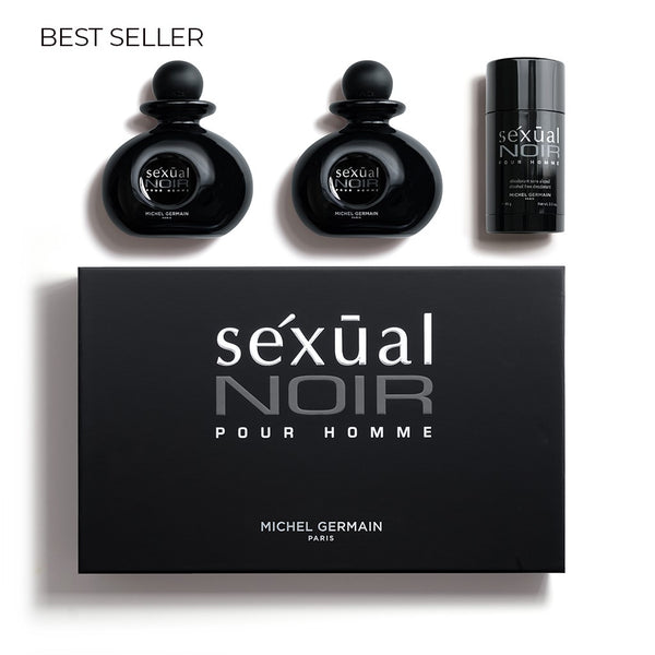 Sexual Noir Pour Homme 3-Piece Cologne Gift Set (Value $275)