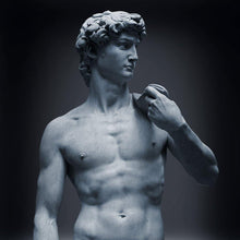 Load image into Gallery viewer, Visual reference to the David statue’s torso, complementing David cologne’s artistic theme