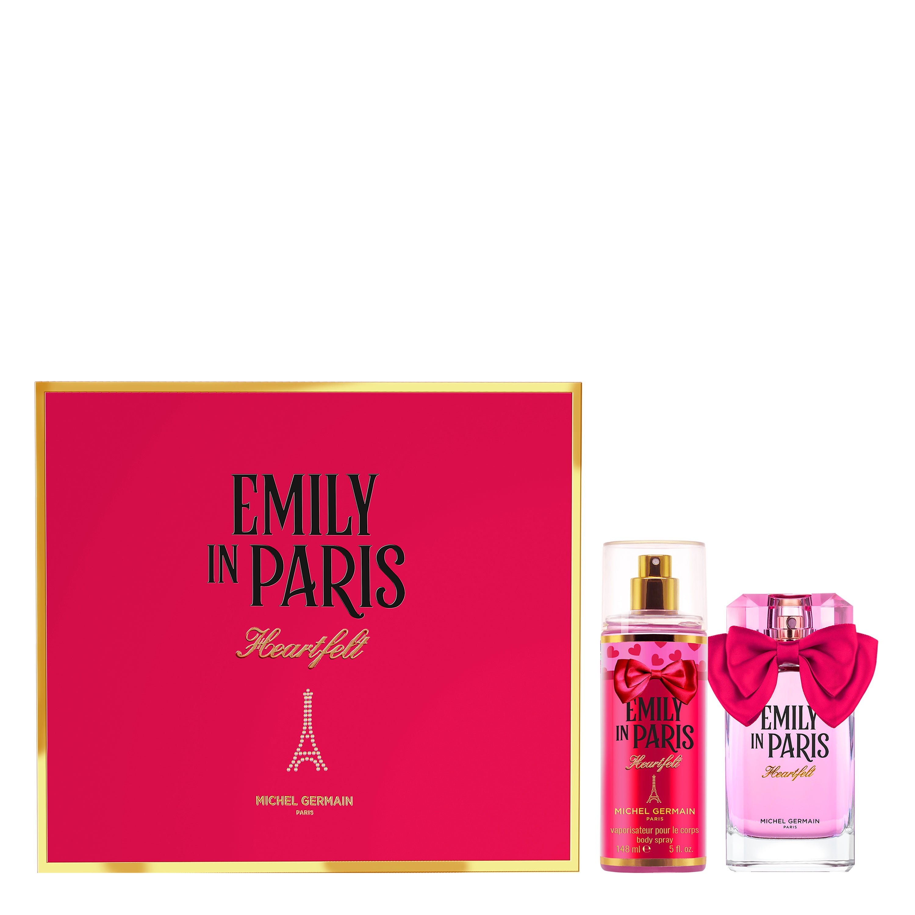 EMMY ELEGANT ID Beauty 4本セット NEW! Emily in Paris Heartfelt 2-Piece Gift Set (Value $65