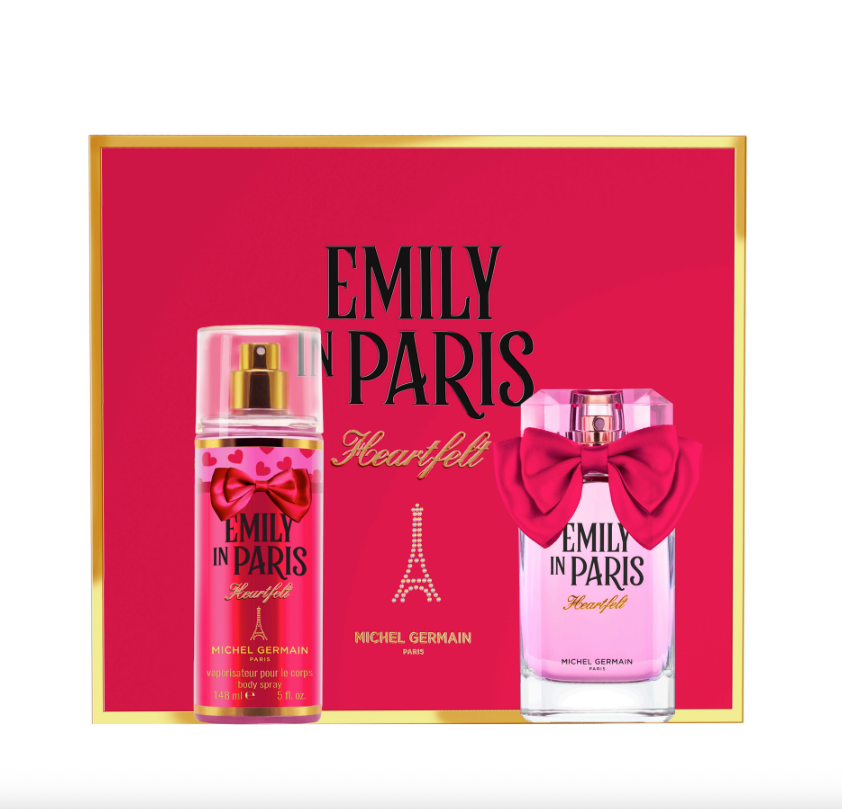 NEW! Emily in Paris Heartfelt 2-Piece Gift Set (Value $65)