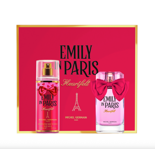 NEW! Emily in Paris Heartfelt 2-Piece Gift Set (Value $65)