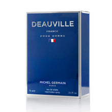 Load image into Gallery viewer, Deauville Michel Germain Yacht Club cologne packaging blue yacht man fragrance box
