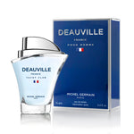 Deauville Michel Germain Yacht Club cologne with blue box and yacht man bottle