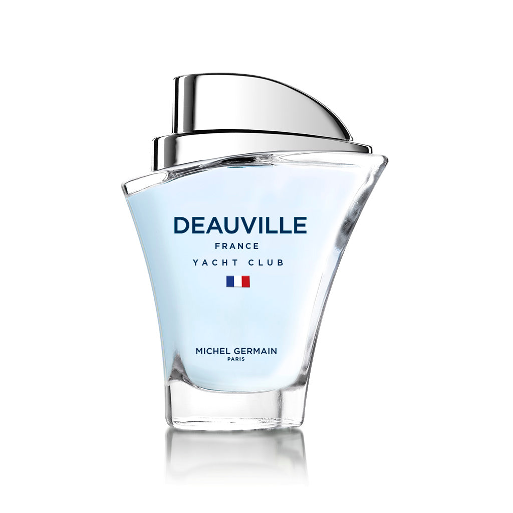 Deauville Michel Germain Yacht Club cologne sleek yacht man fragrance bottle