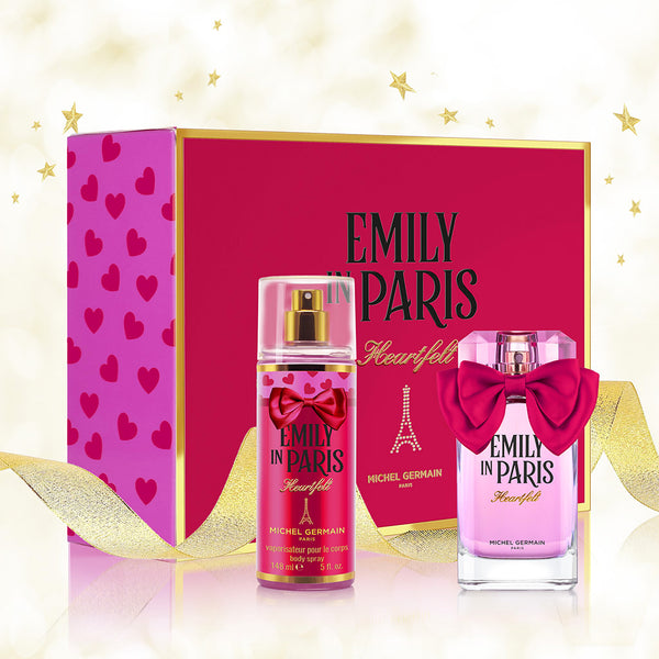 NEW! Emily in Paris Heartfelt 2-Piece Gift Set (Value $65)