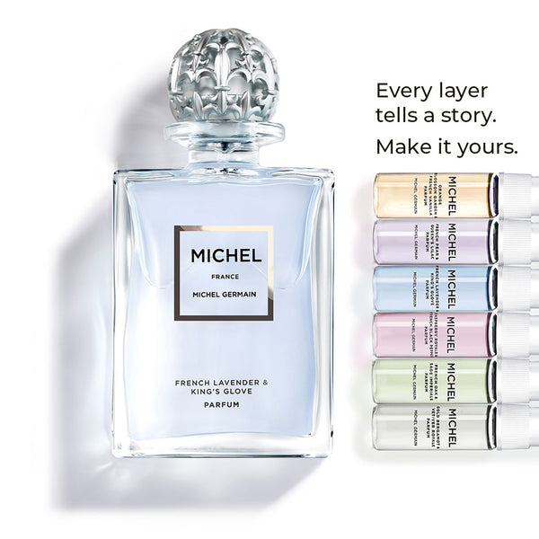 Michel - French Lavender & King's Glove Parfum With 6 Piece Layering Kit