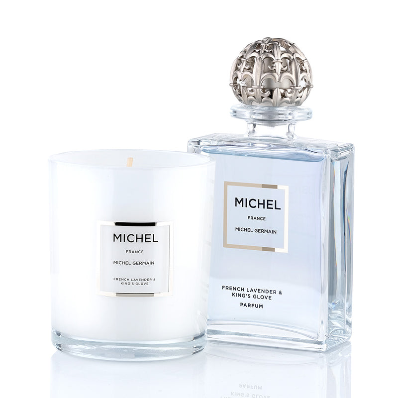 Michel - French Lavender & King's Glove Parfum & Candle Bundle