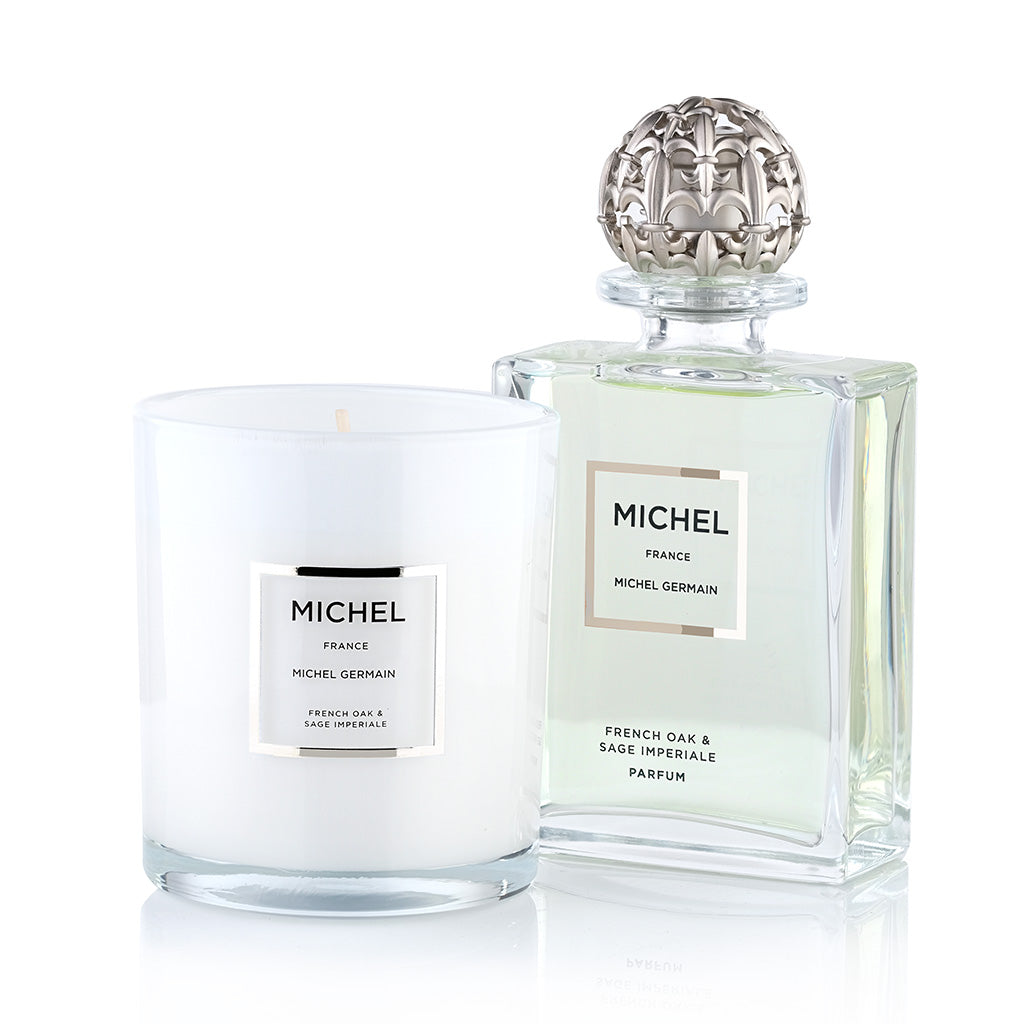 Michel - French Oak & Sage Imperiale Parfum & Candle Bundle (Value $380)
