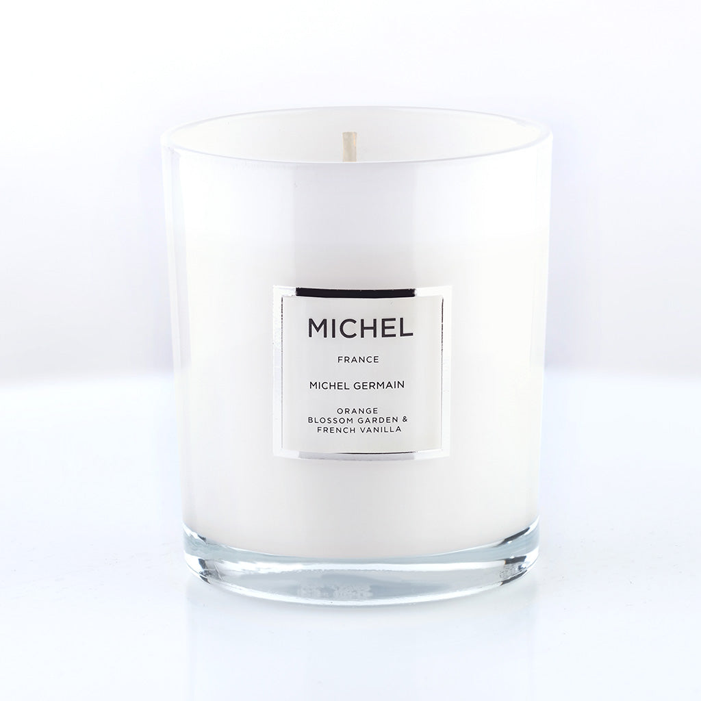 Michel - Orange Blossom Garden & French Vanilla Parfum & Candle Bundle (Value $380)