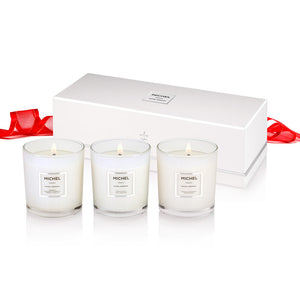 Free Gift Over £70 - Michel Parfum Candle Set (£225 Value)