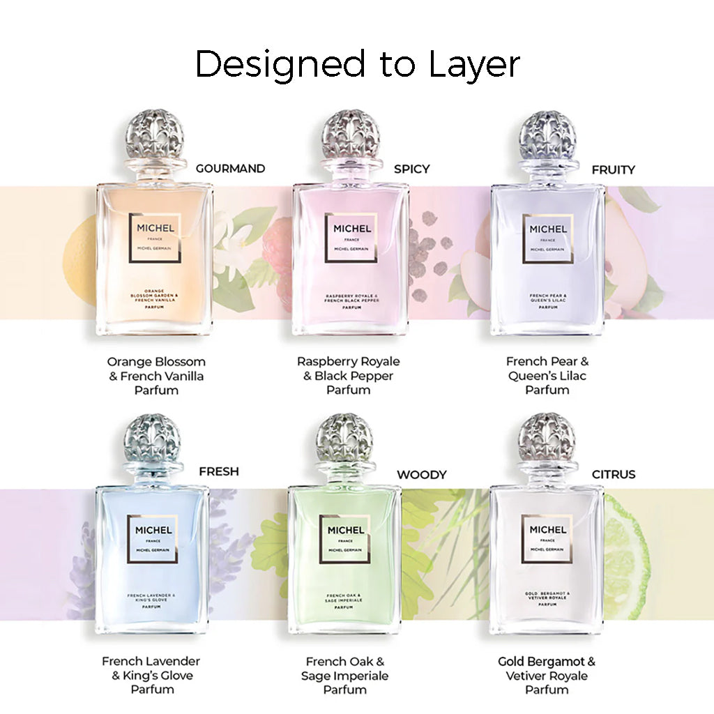 French Lilac Perfume | Lilac Cologne w/Pear Notes | Michel Germain