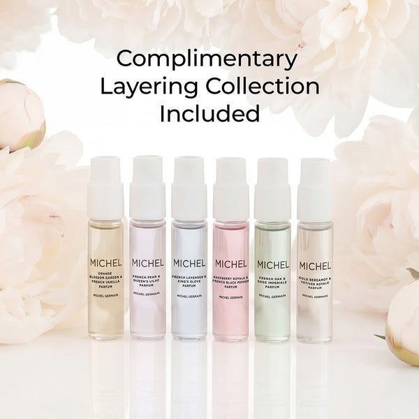 Michel - Raspberry Royale & French Black Pepper Parfum WITH 6 Scent Layering Kit