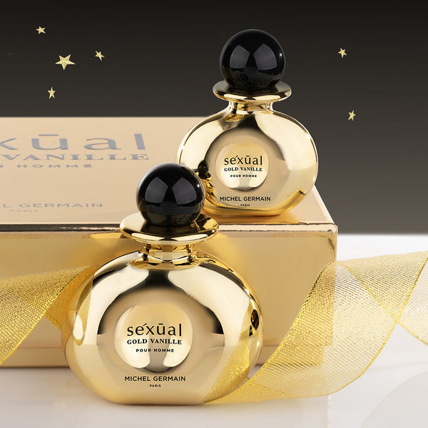 NEW! Séxūal Gold Vanille Pour Homme  2-Piece Gift Set (Value $295)