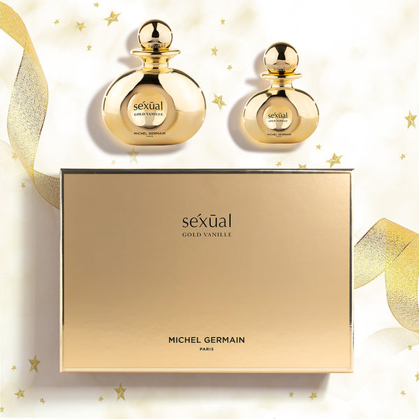 NEW! Séxūal Gold Vanille 2-Piece Gift Set (Value $305)