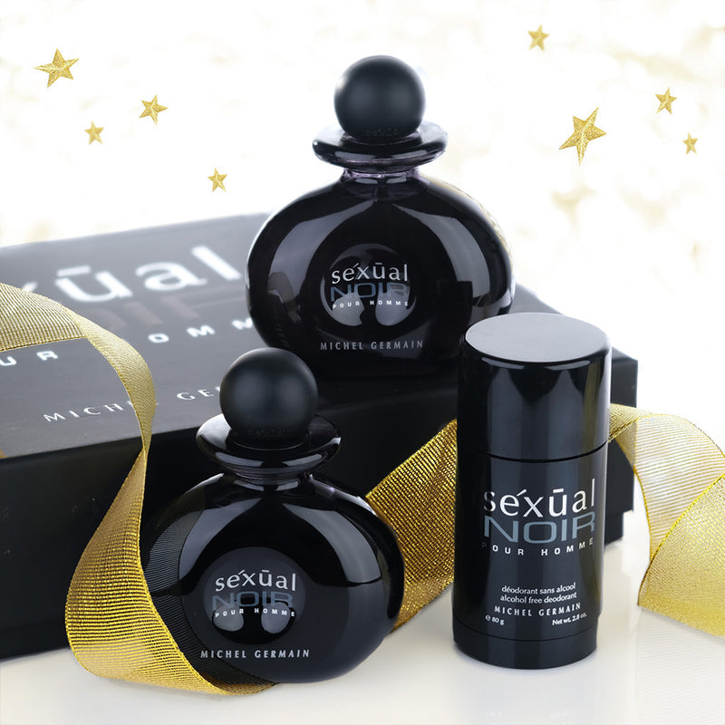 Sexual Noir Pour Homme 3-Piece Cologne Gift Set (Value $275)