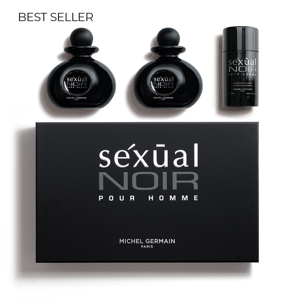 Séxūal Noir Pour Homme 3-Piece Cologne Gift Set (Value $275)