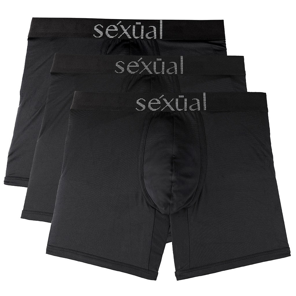 Men's Luxury Fitted Stretch Boxer Brief 3-Pack - Michel Germain Parfums Ltd.