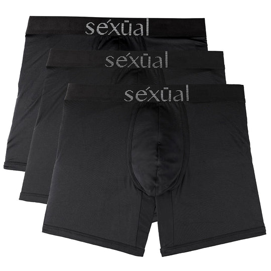 Men's Luxury Fitted Stretch Boxer Brief 3-Pack - Michel Germain Parfums Ltd.